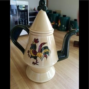 Metlox Poppy Trail teapot